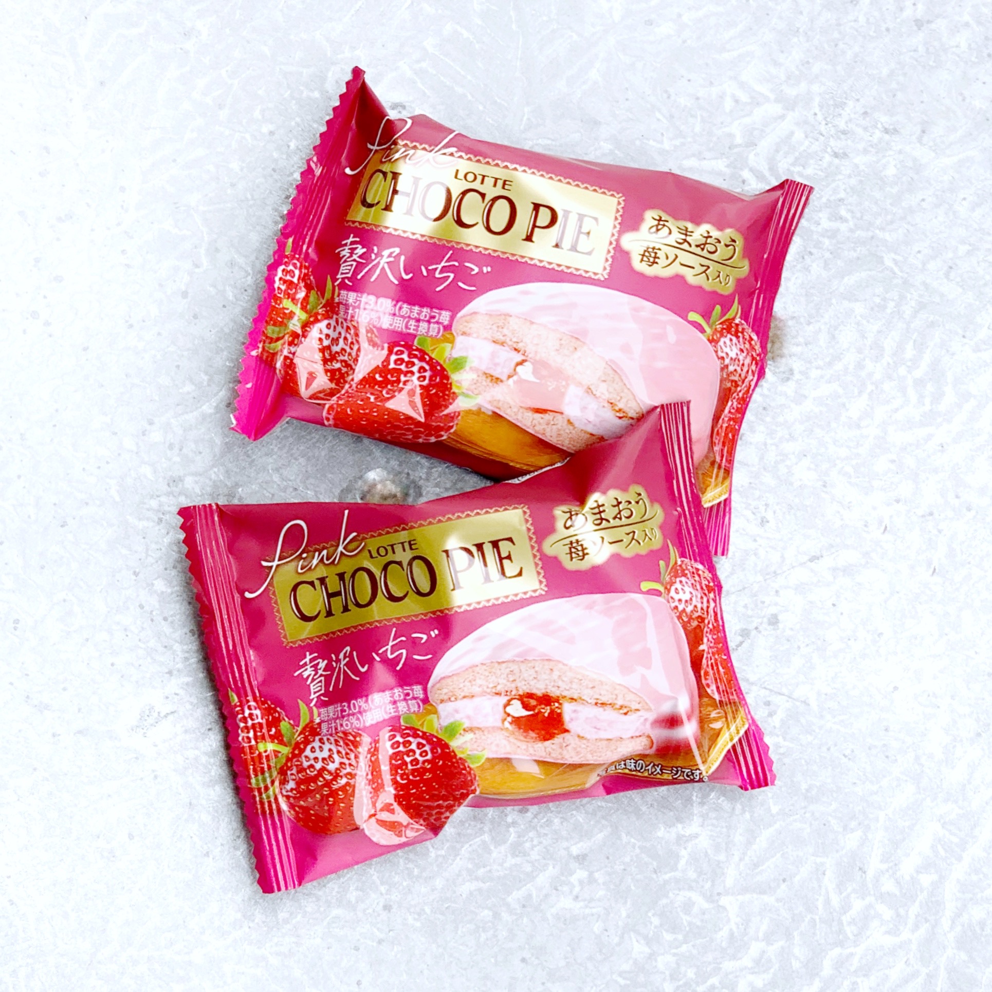ロッテ 洋菓子 ピンクチョコパイ 贅沢いちご 1個×6入 品質満点